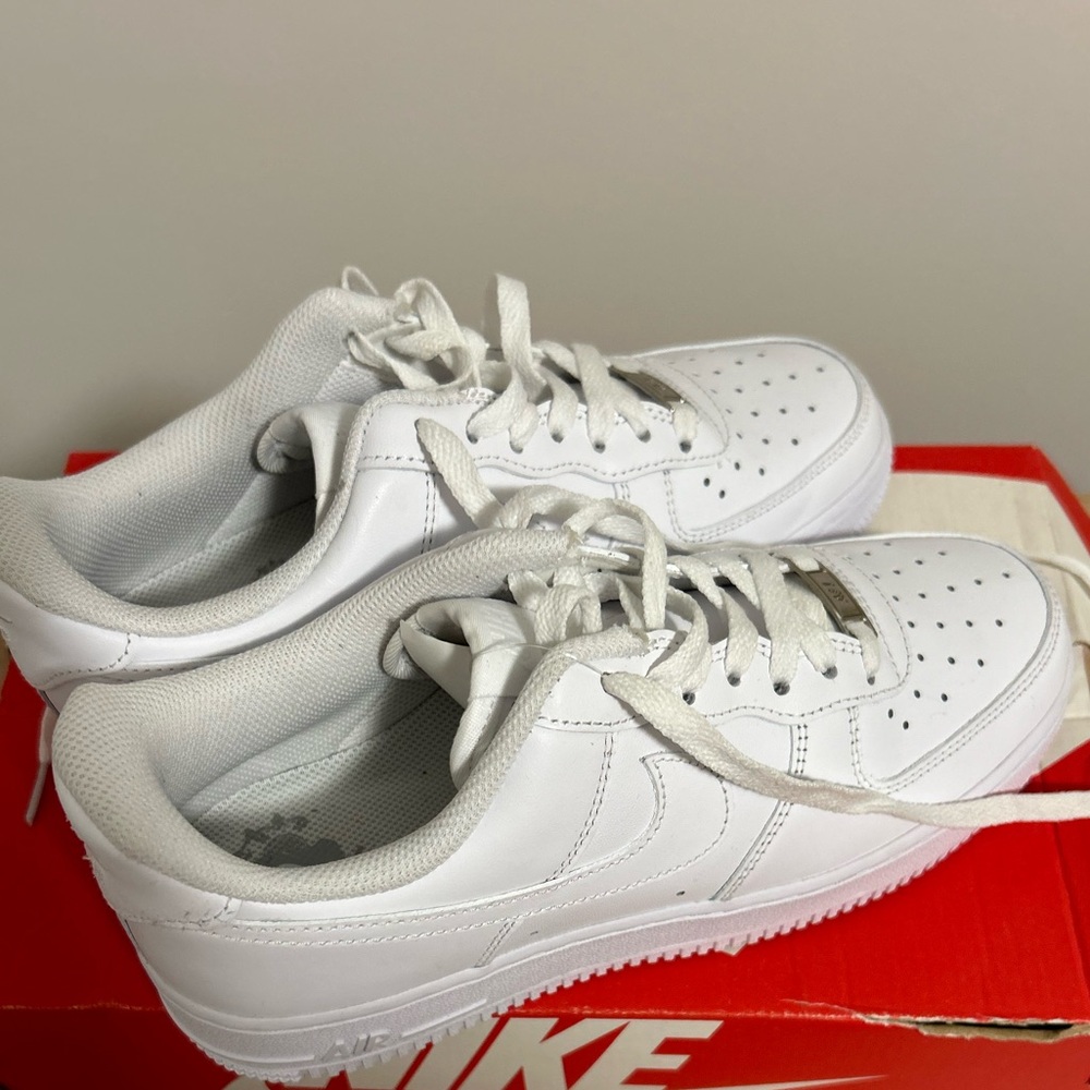 Nike White Low-Top Sneakers